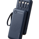 Ven-Dens VD-PB058 10000mAh Power Bank with Built-in Charging Cables